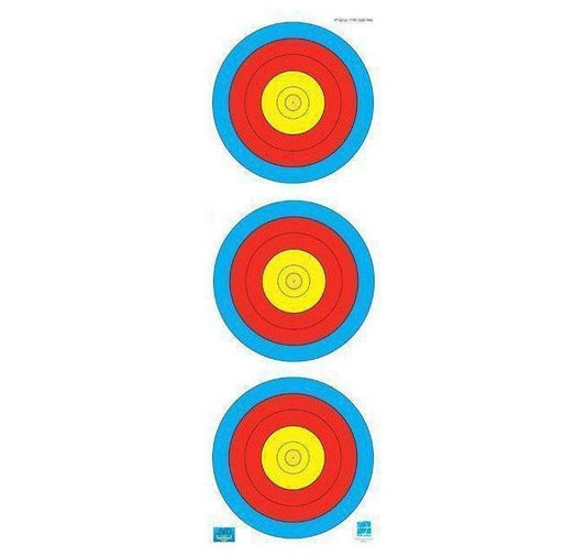 Maple Leaf TA-3X40V 3 Spot Vertical World Championship Target Face