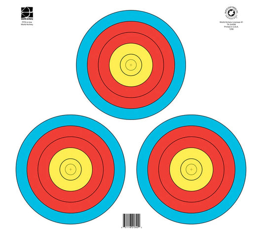 Maple Leaf FT- 40 cm 3 Spot Target Face