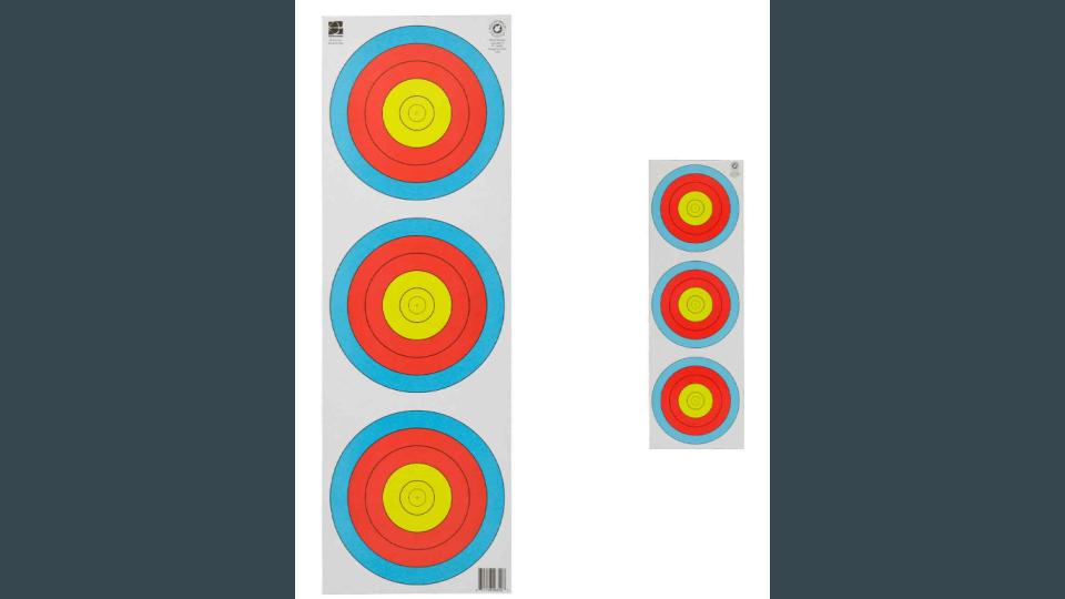 Maple Leaf Minature 3 spot target