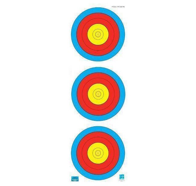 Maple Leaf TA-3X40V 3 Spot Vertical World Championship Target Face